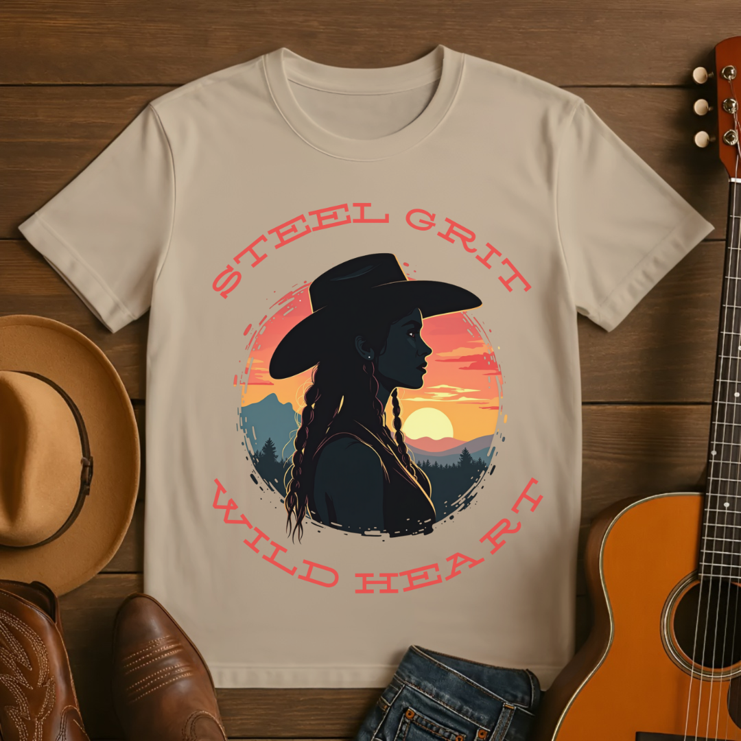 Steel Grit Wild Heart T-Shirt