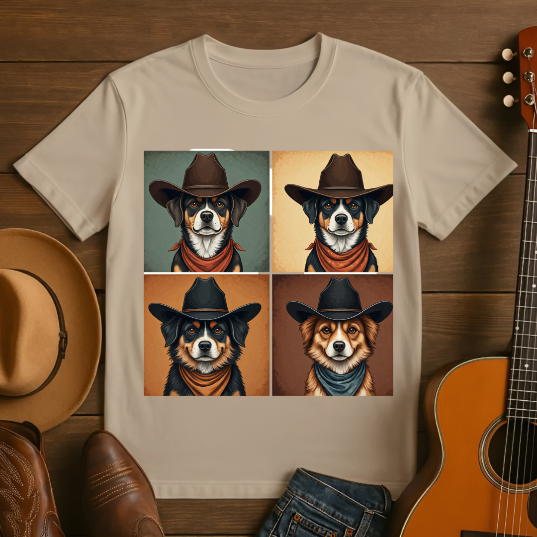 Cowboy Dogs T-Shirt