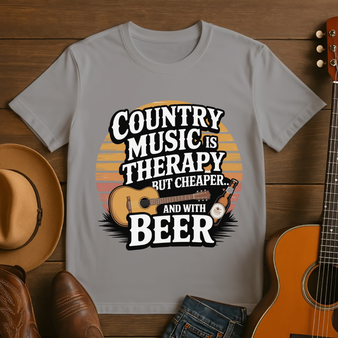 Country Music is Therapy T-Shirt