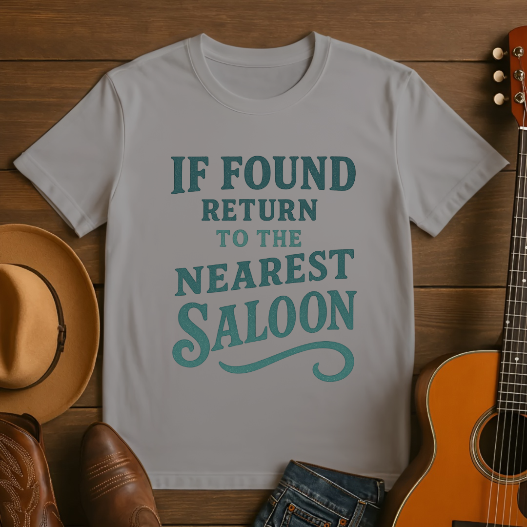 If Found Return to the Nearest Saloon T-Shirt