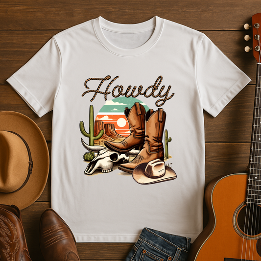 Howdy in the Desert T-Shirt