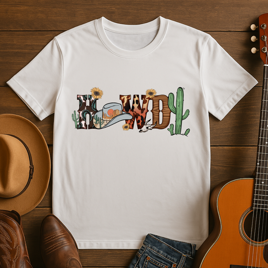 Howdy Dessert T-Shirt