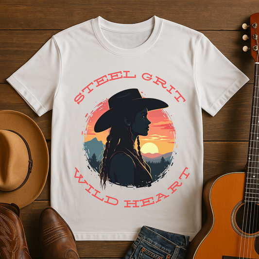 Steel Grit Wild Heart T-Shirt