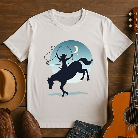 Cowgirl Lasso's the Moon T-Shirt