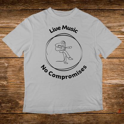 Live Music No Compromises Graphic T-Shirt Product