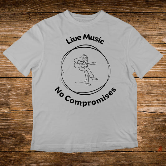 Live Music No Compromises Graphic T-Shirt Product